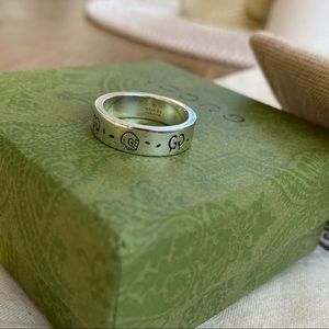 GUCCI GHOST RING SIZE 58 (8 1/2)